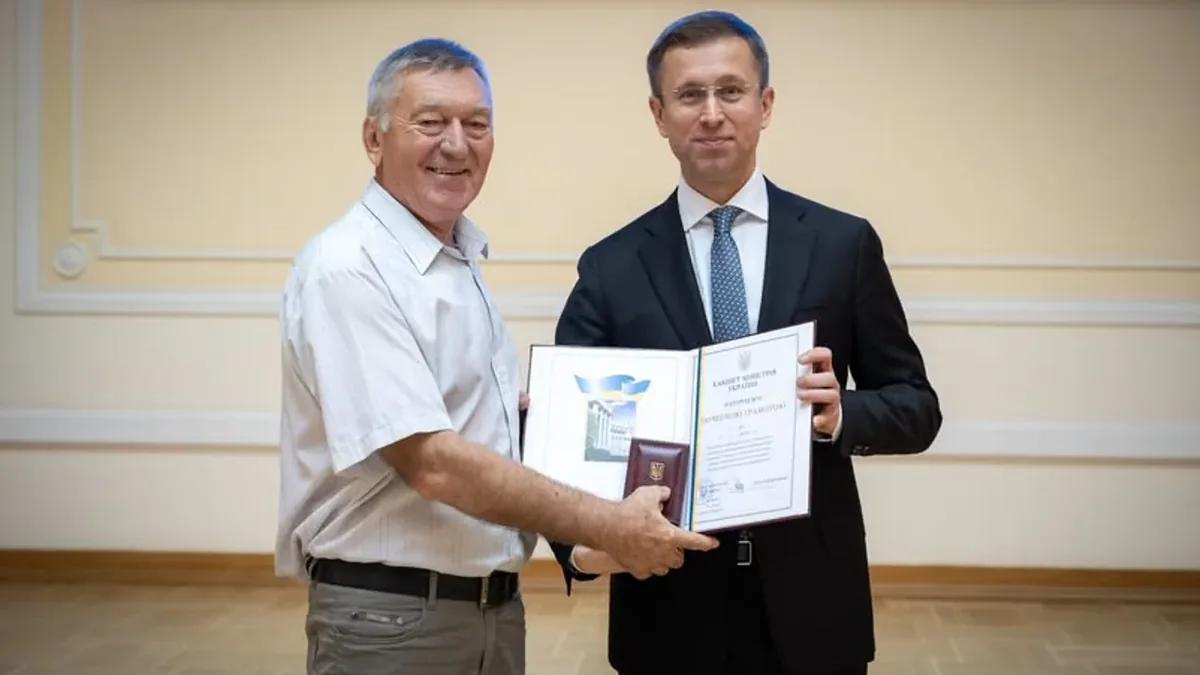 Газовик із Павлоградщини отримав державну відзнаку за відновлення мережі після атаки