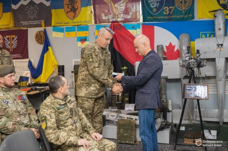 У Дніпрі нагородили військових 128-ї бригади Дике Поле