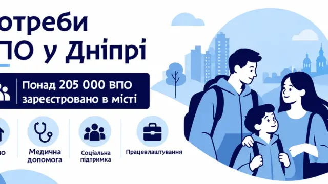У Дніпрі міський реєстр ВПО налічує понад 205 тисяч людей