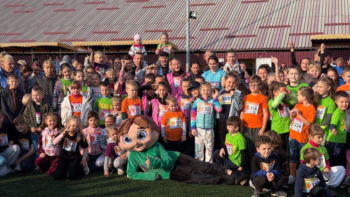 У Дніпрі на стадіоні Олімпійські резерви відбувся Kids Athletics OCTOBER FEST