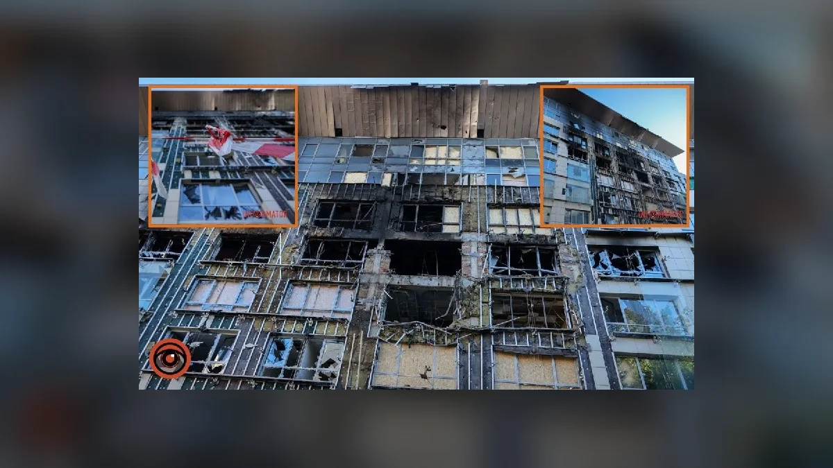 У Дніпрі військові РФ повторно атакували бізнес-центр увечері 2 жовтня