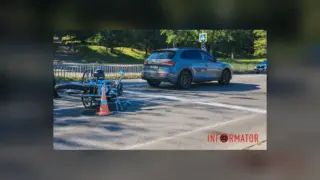 У Дніпрі на Січеславській Набережній зіткнулися Audi та мотоцикл