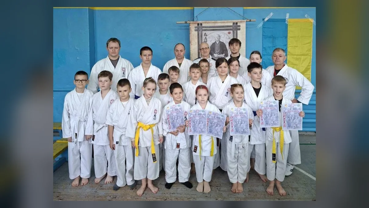 У Кам'янському провели відкрите тренування з традиційного карате в гімназії № 7