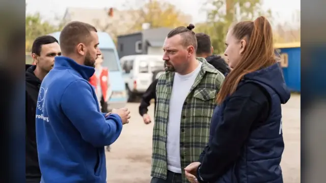 У Павлограді транзитний центр для евакуйованих відвідав урядовець
