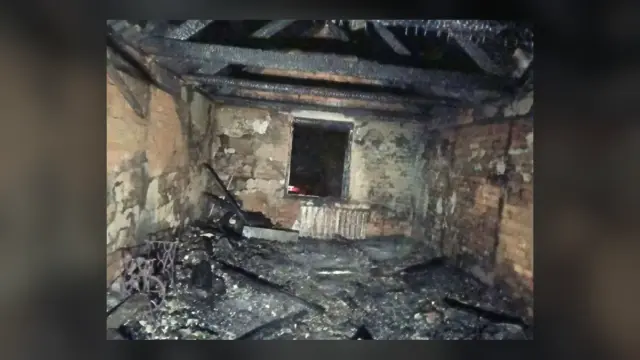 В Орлівщині Самарівського району понад три години гасили пожежу в будинку