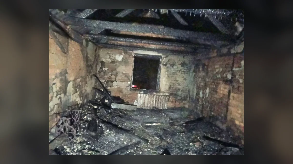 В Орлівщині Самарівського району понад три години гасили пожежу в будинку